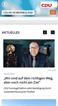 Mobile Screenshot of cdu-nf.de
